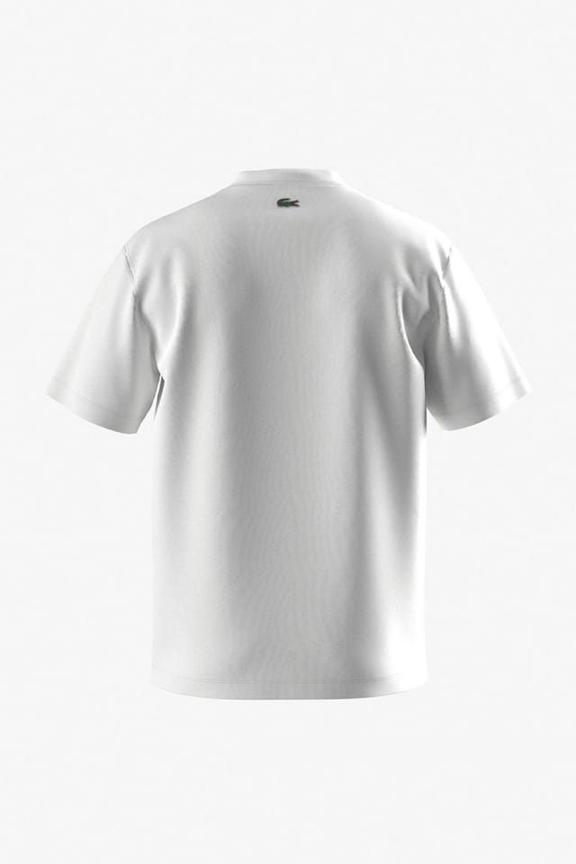 Lacoste Lacoste Men's Print T-Shirt White - 3
