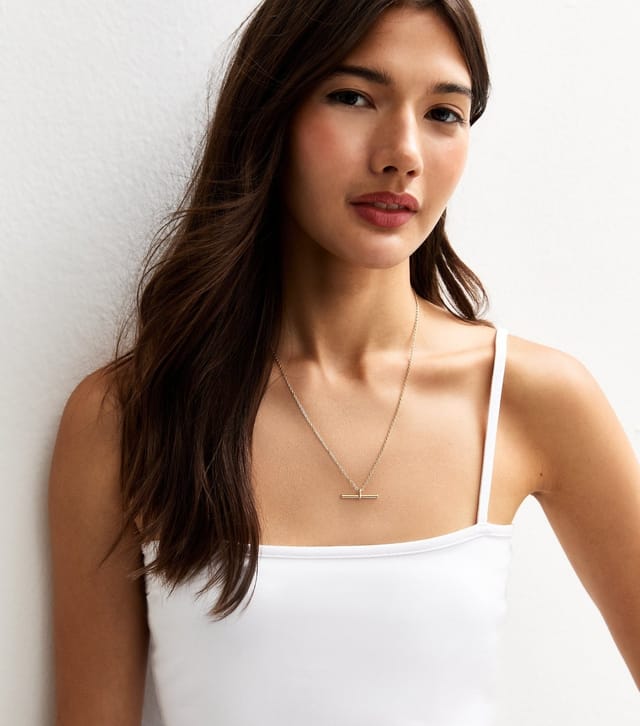 New Look Women's White Strappy Square Neck Cami Top New Look - 2