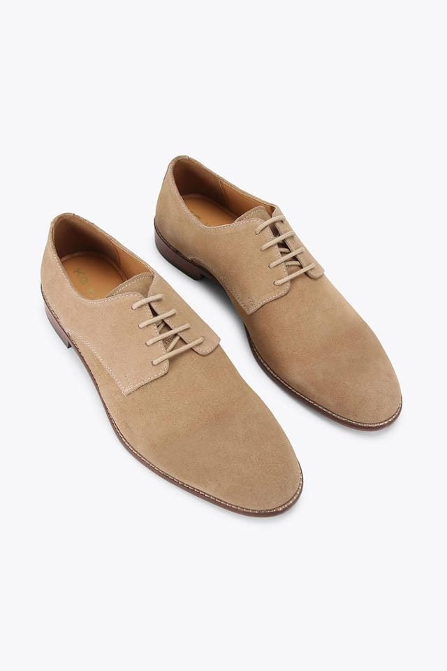 KG Kurt Geiger KG Kurt Geiger Men's 'Reuben' Suede Shoes in Beige - 2