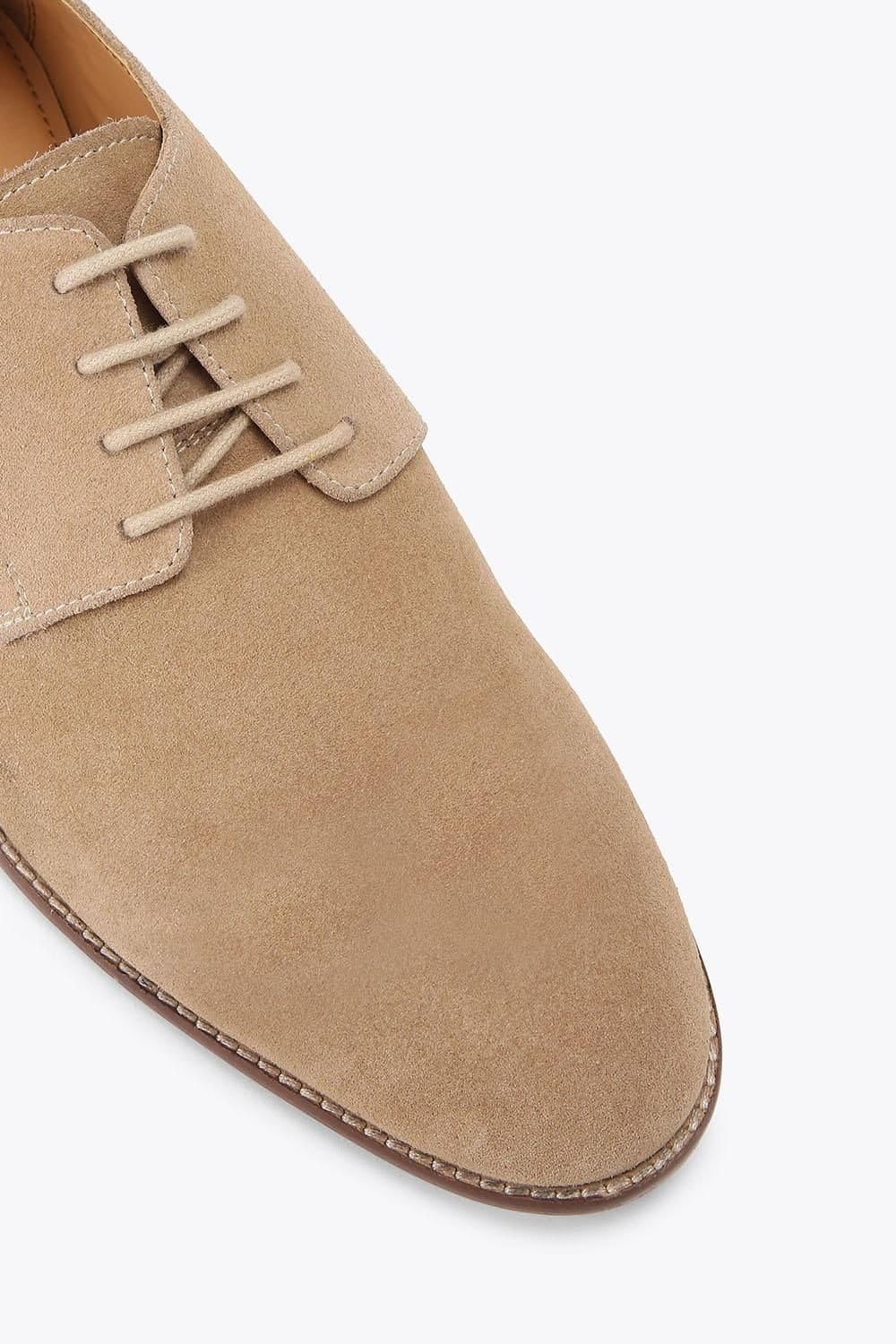 KG Kurt Geiger KG Kurt Geiger Men's 'Reuben' Suede Shoes in Beige - 4