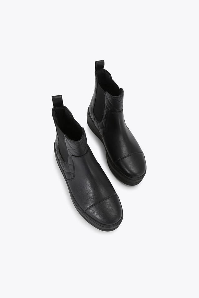 Carvela Carvela Women's 'Connected Quilt Boot' Boots in Black - 2
