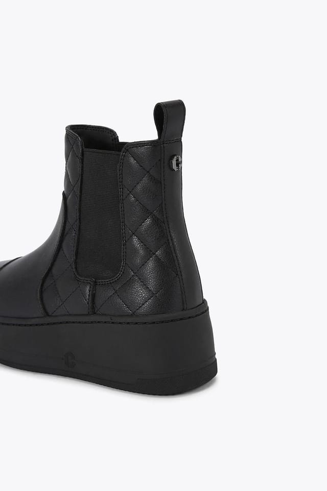 Carvela Carvela Women's 'Connected Quilt Boot' Boots in Black - 3
