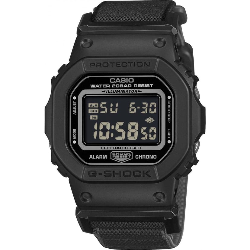 Casio Casio Men's DW-5600MNC-1ER G-Shock 43mm Quartz Watch in Black - 1