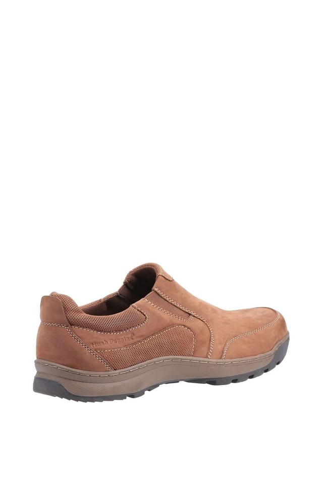 Hush Puppies Hush Puppies Men's 'Jasper' Leather Slip On Shoes in Tan - 2