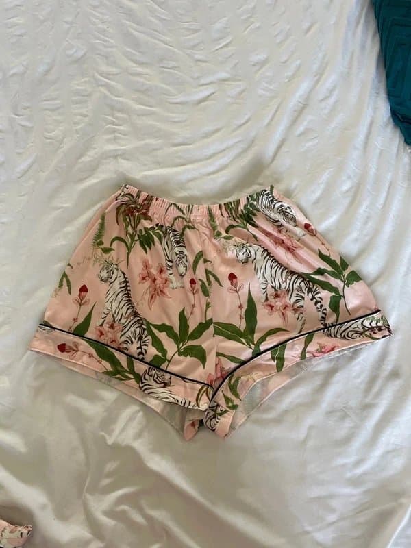 ASOS Floral Tiger Pajama Set