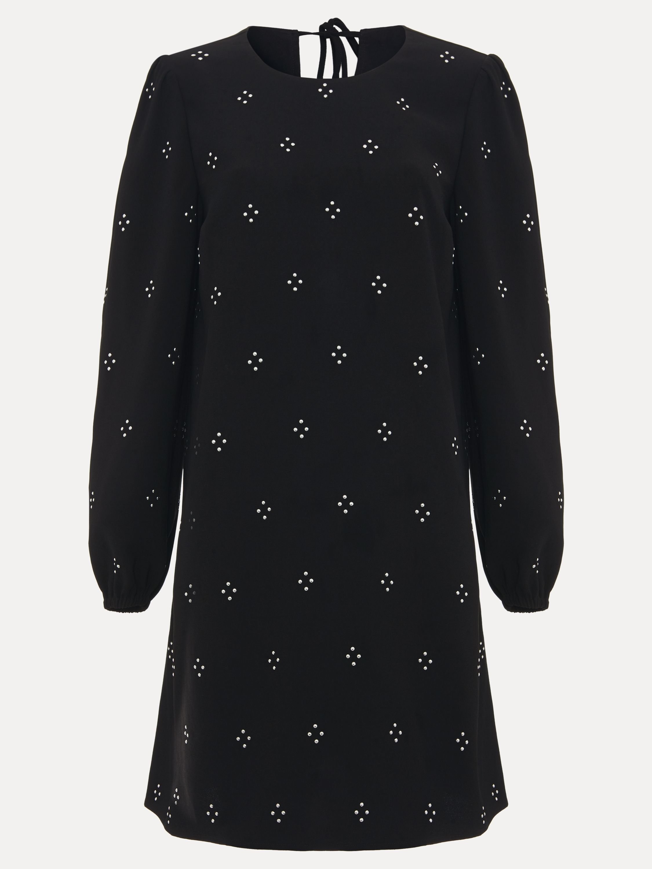 Phase Eight Phase Eight Women's Lucia Hotfix Long Sleeve Mini Dress in Black - 2