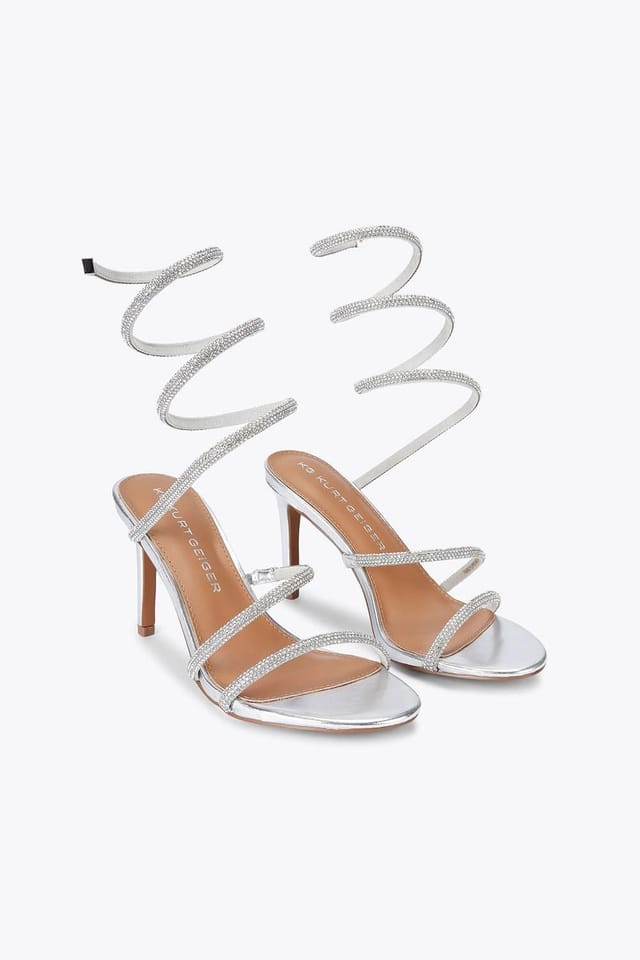 KG Kurt Geiger KG Kurt Geiger Women's 'Athena' Heels in Silver - 2