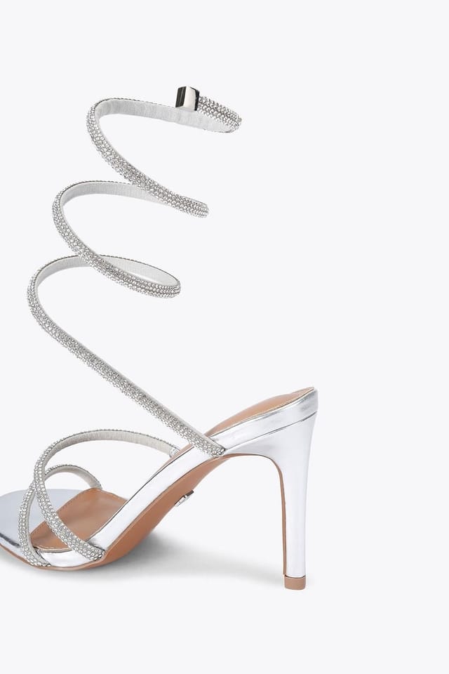 KG Kurt Geiger KG Kurt Geiger Women's 'Athena' Heels in Silver - 3