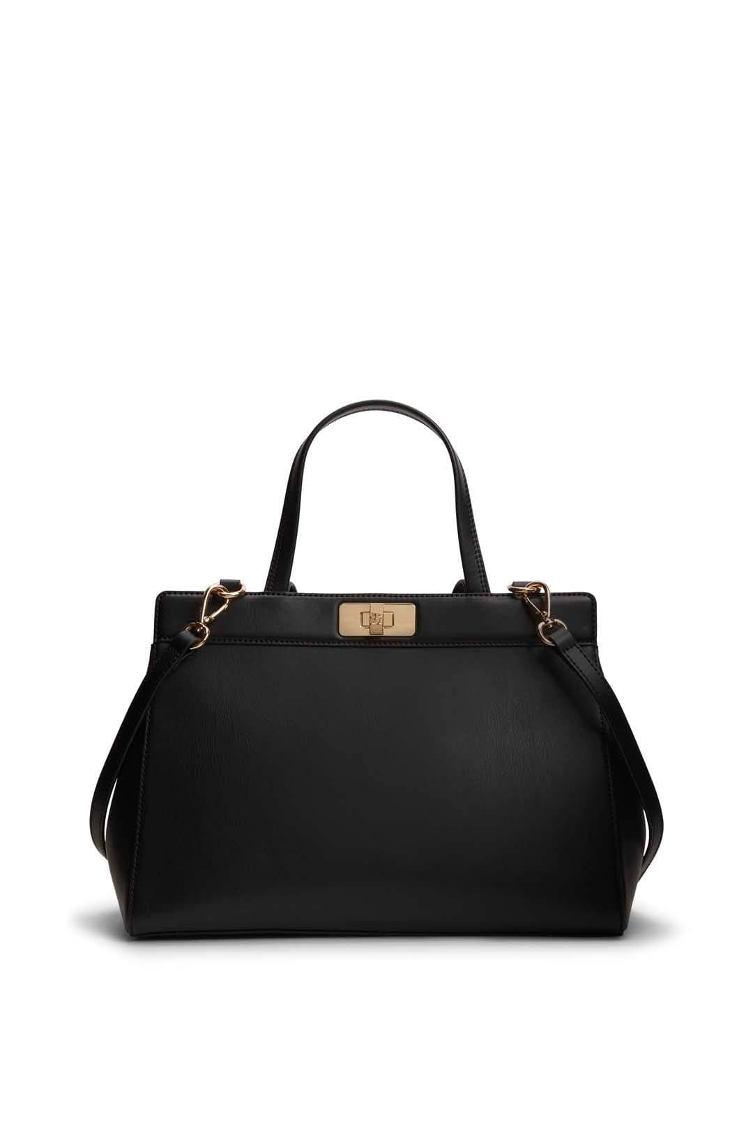 Tommy Hilfiger Tommy Hilfiger Women's Modern Satchel Black