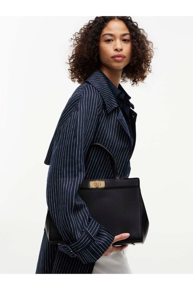 Tommy Hilfiger Tommy Hilfiger Women's Modern Satchel Black - 3