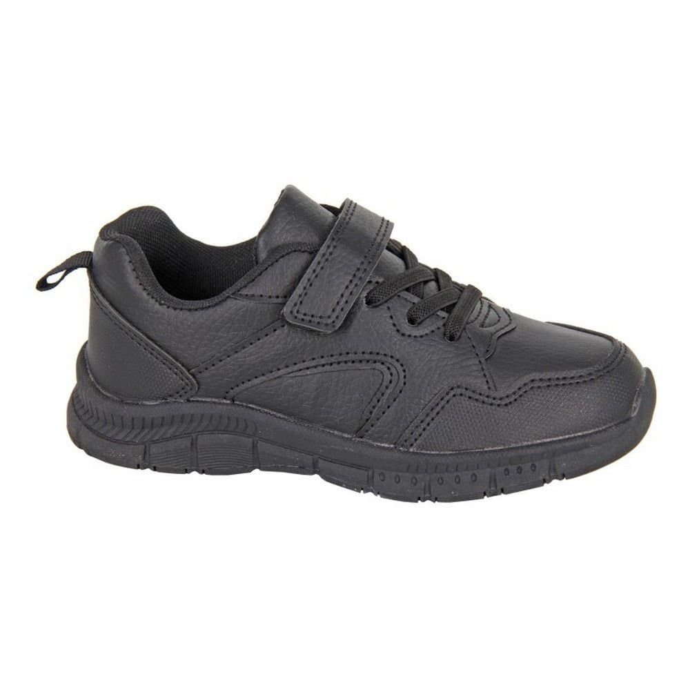 Route 21 Route 21 Men's Touch Fastening Trainers in Black
