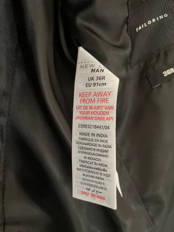New Look Men’s Newlook suit jacket size 36R