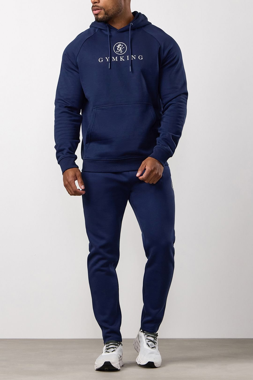 Gym King GYM KING Men's Pro Logo Jogger Navy - 4