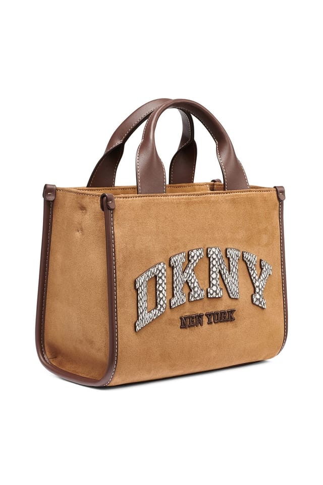 DKNY DKNY Women's Hadlee Tote Bag Almond Brown in Tan - 2