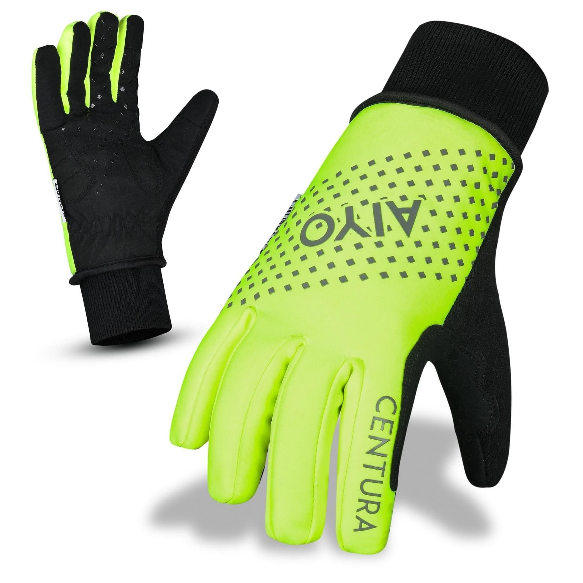 AIYO AIYO Men's Alcantara Nightvision Gloves in Black