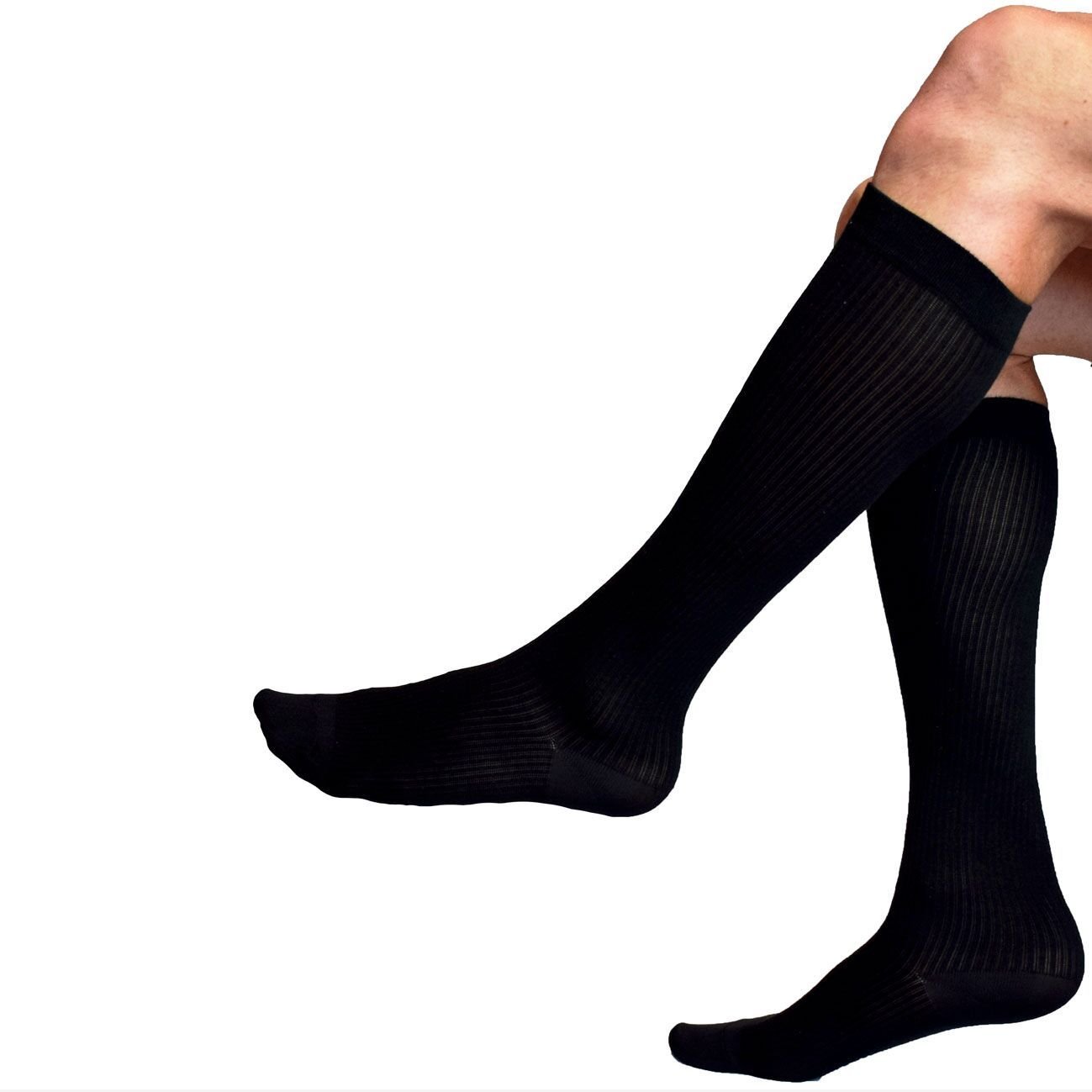 Silky Silky Men's Health Compression Sock (1 Pair) in Black - 2