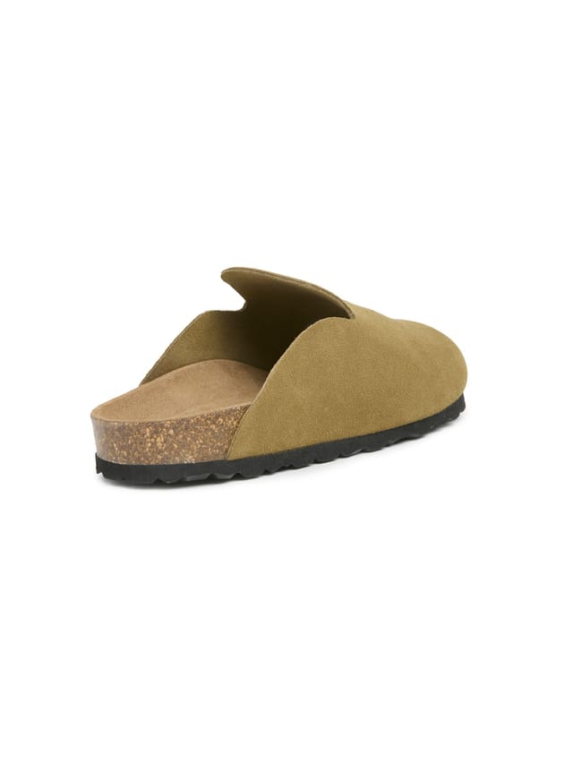 Celtic & Co Celtic & Co Women's Minimal Clog in Olive - 2