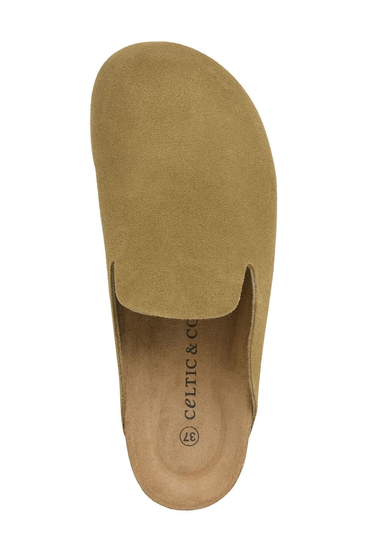Celtic & Co Celtic & Co Women's Minimal Clog in Olive - 4