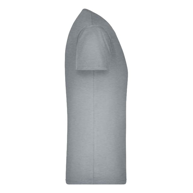James and Nicholson James and Nicholson Men's V Neck Slim T-Shirt in Grey - 3