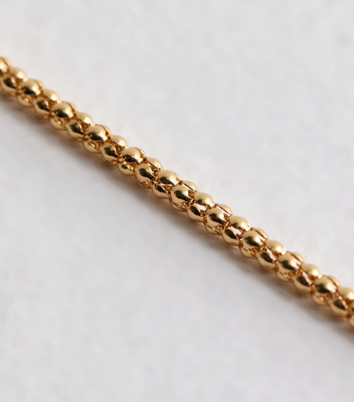 New Look 18ct Gold Plated Slim Ball Chain Necklace New Look - 4