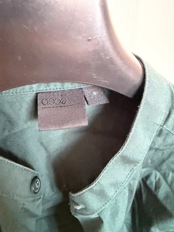ASOS ASOS Grandad collar shirt medium