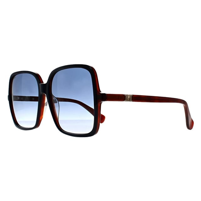 Max Mara Max Mara Women's Square Blue Tortoise Blue Gradient MM0037/S Emme9 - 2