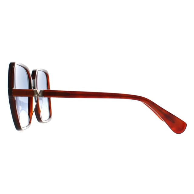 Max Mara Max Mara Women's Square Blue Tortoise Blue Gradient MM0037/S Emme9 - 3