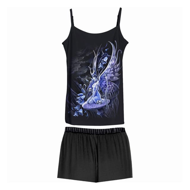 Spiral Direct Spiral Direct Women's Bluebell Pyjama Set in Black - 2