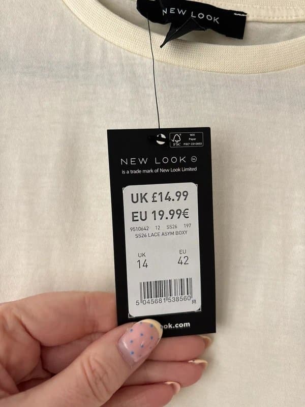 New Look New Look lace tshirt