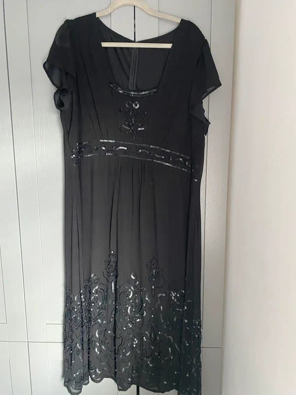 Changes By Together Black sequinned dress