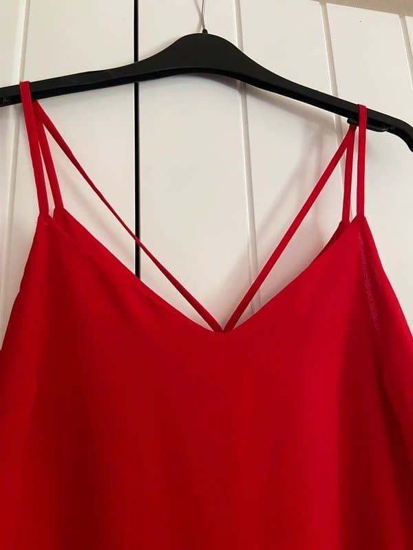 New Look Red cami top