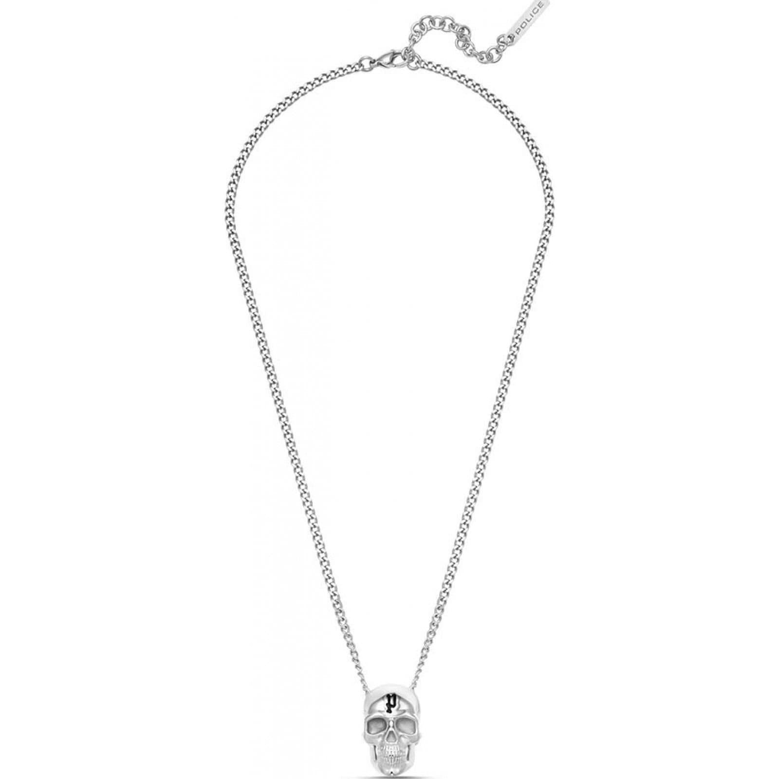 Police Police Men's PEAGN0000903 Vertex Necklace in Silver