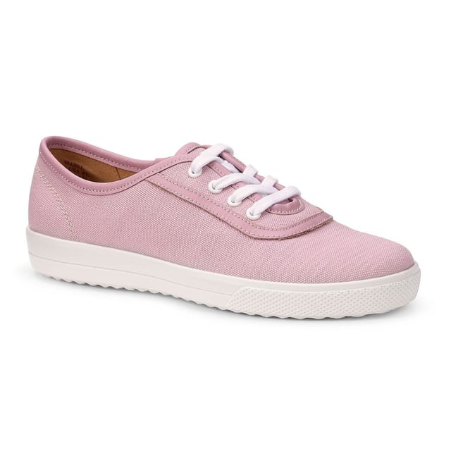 Hotter Hotter Women's 'Mabel' Canvas Lace-Ups in Lavender - 2
