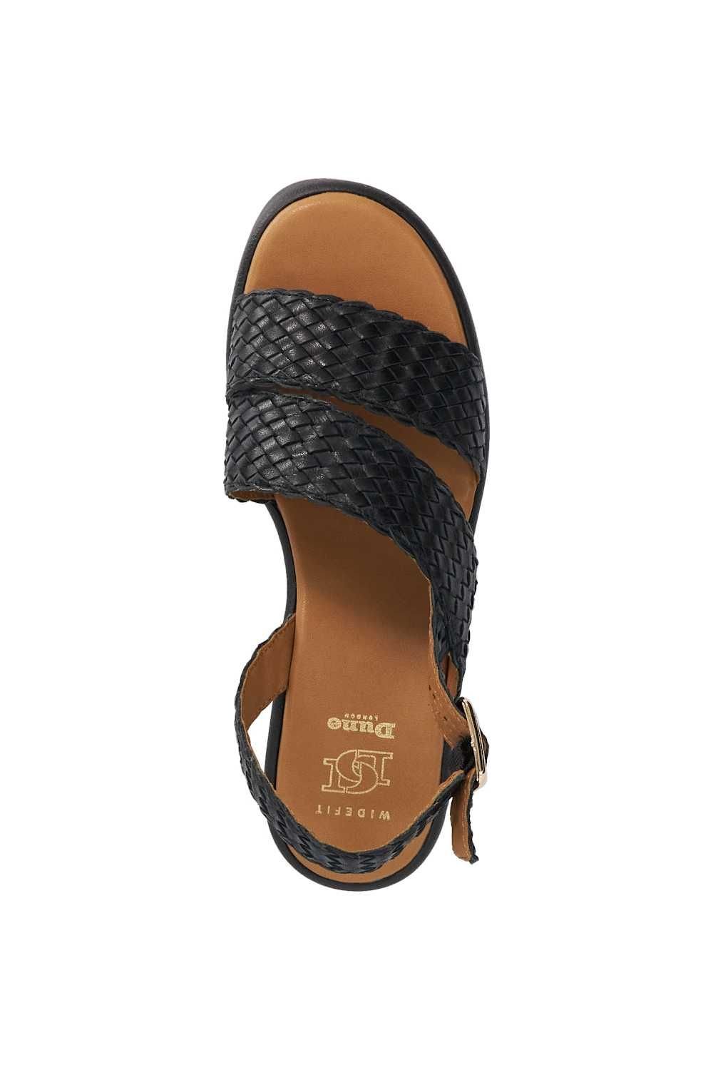 Dune London Dune London Women's Wide Fit 'Kerbie' Leather Wedges in Black - 4