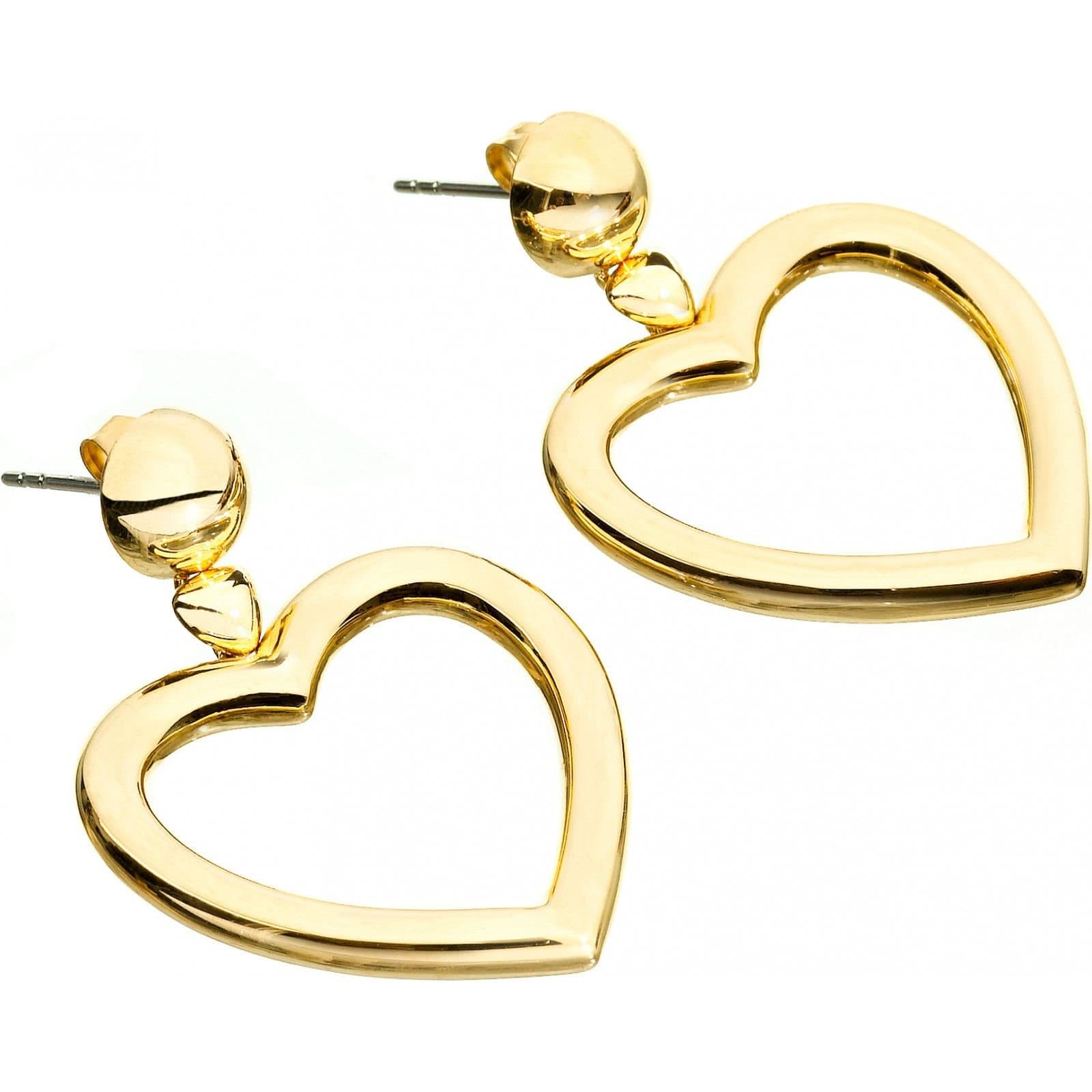 Chiara Ferragni Chiara Ferragni Gold Heart Earrings