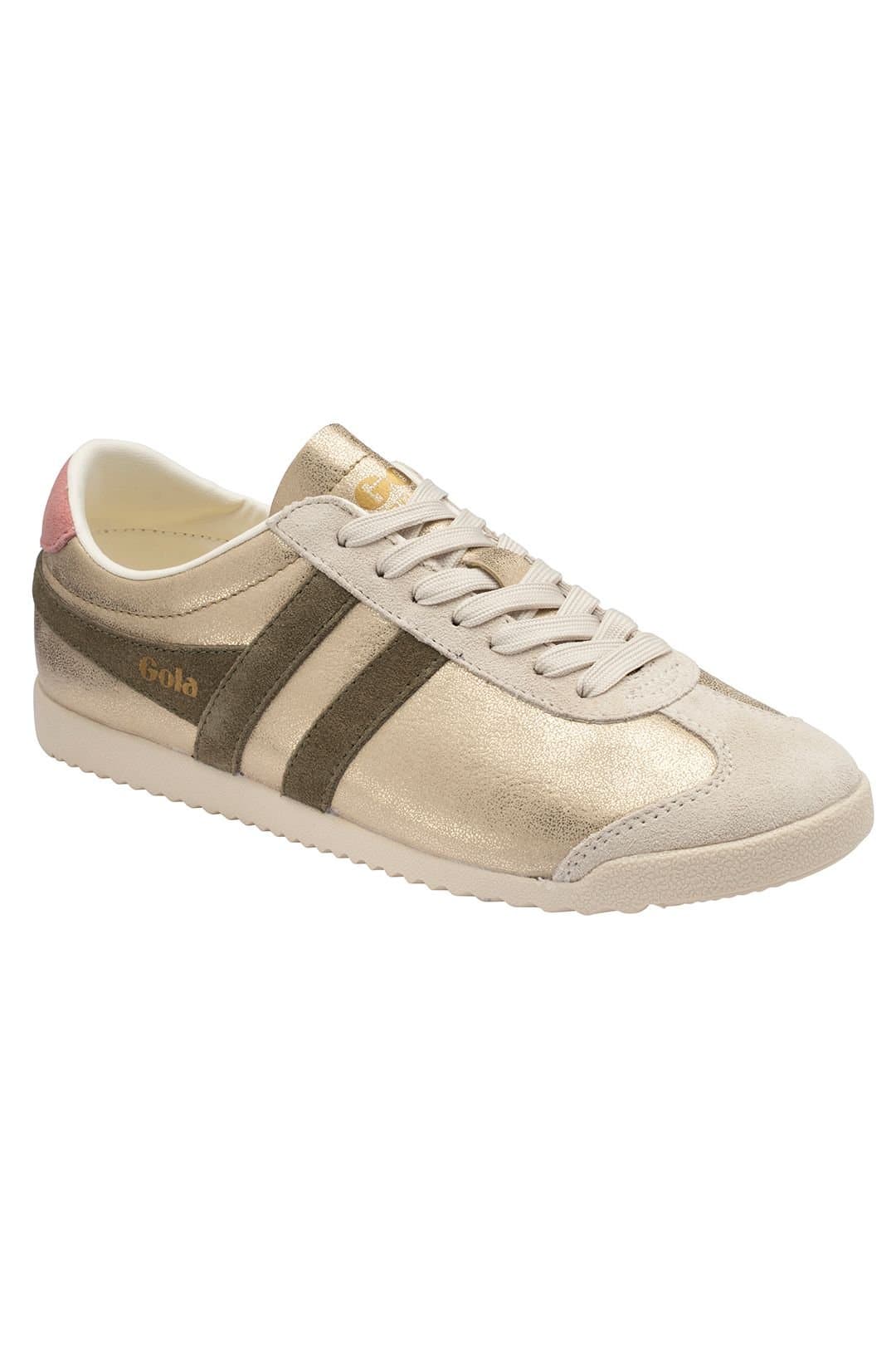 Gola Classics Gola Classics Women's 'Bullet Blaze' Lace-Up Trainers in Gold