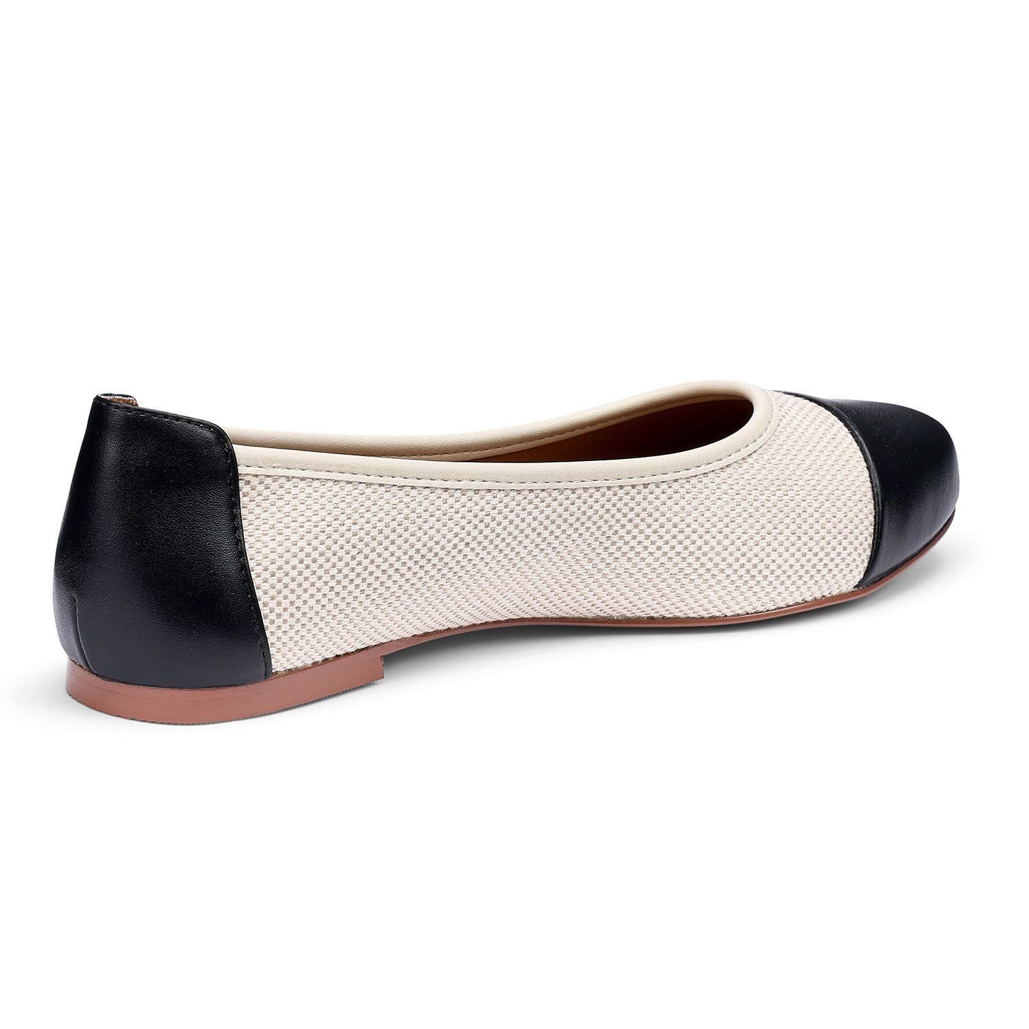 Hotter Hotter Women's Wide Fit 'Ingrid' Ballerina Pumps in Natural - 4