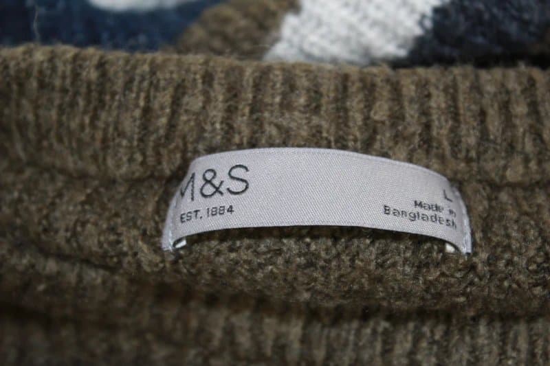 Marks & Spencer M&S Knit Jumper Large Grey Green Blue
