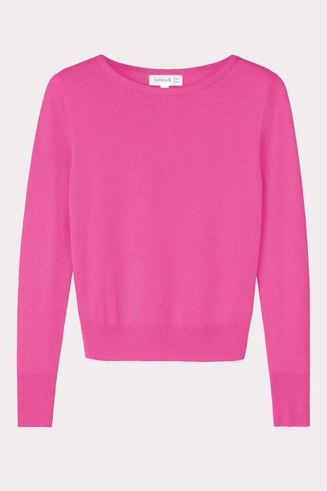 Kettlewell Kettlewell Women's Grace Sweater in Bright Pink - 2