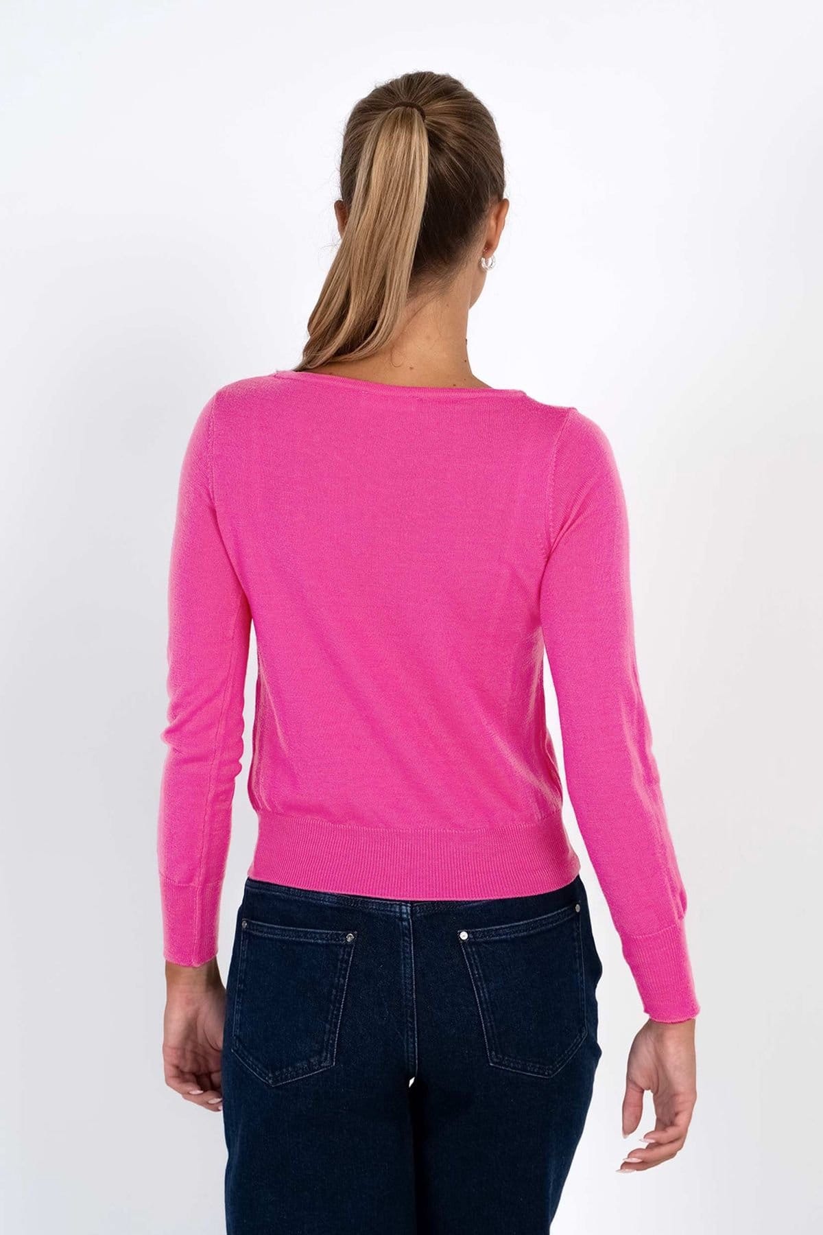 Kettlewell Kettlewell Women's Grace Sweater in Bright Pink - 4