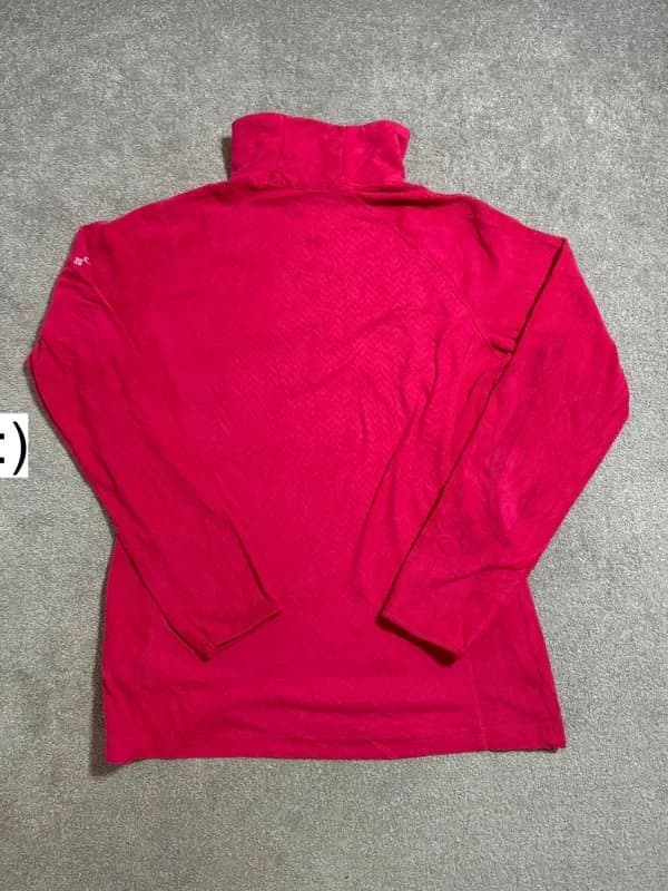 Columbia Women’s Columbia Glacial IV Half Zip Pink Fleece – Size Large