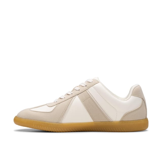 Clarks Clarks Women's Nykole Step Light Taupe Combination Trainers in Beige - 2