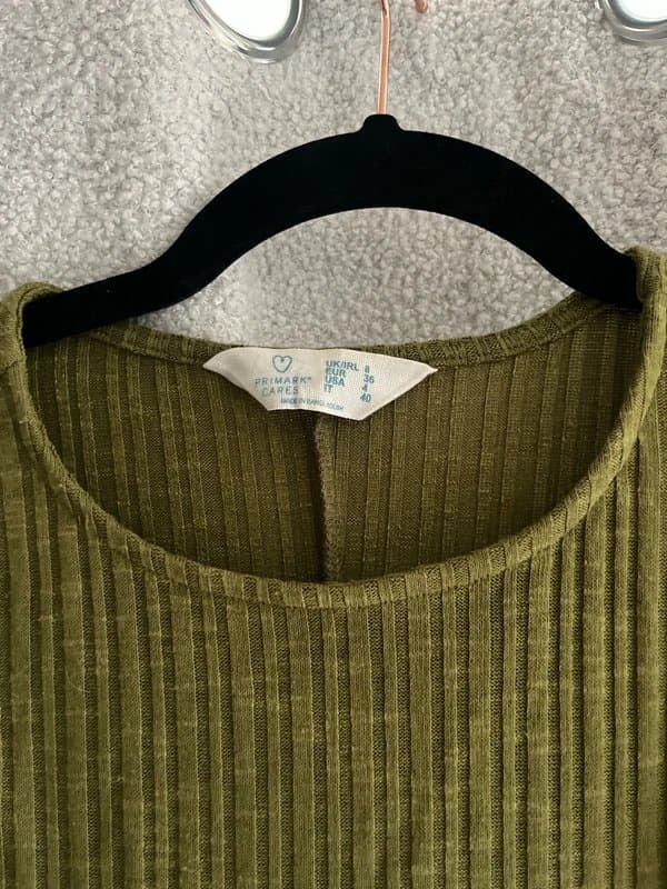 Primark Green bodycon dress