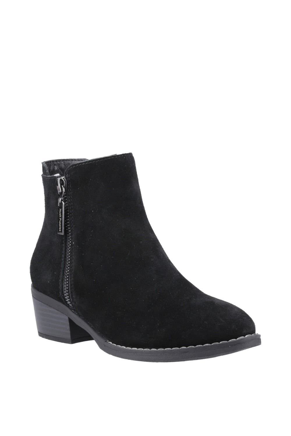 Hush Puppies Hush Puppies Women's Ingrid Zip Boot in Black