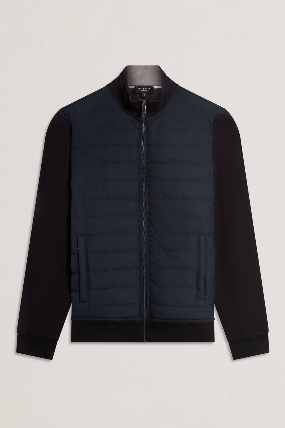 Ted Baker Ted Baker Women's Durano Ls Regular Fit Quilted Funnel Neck Black - 2