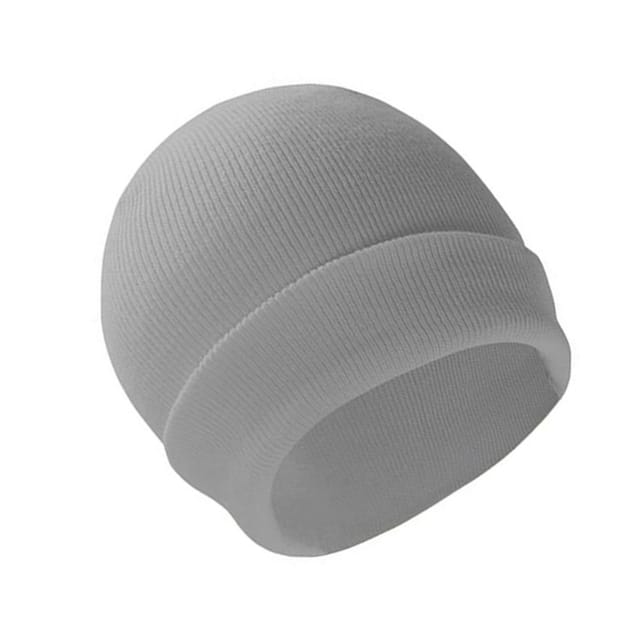 Korntex Korntex Men's Premium Strasbourg Knitted Beanie in Grey - 2