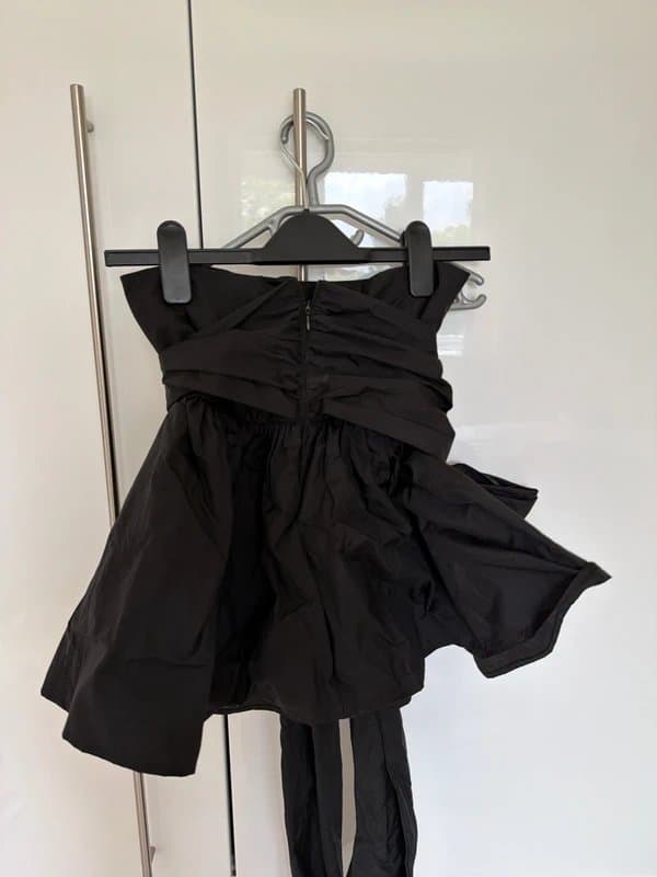 Zara zara bow mini skirt