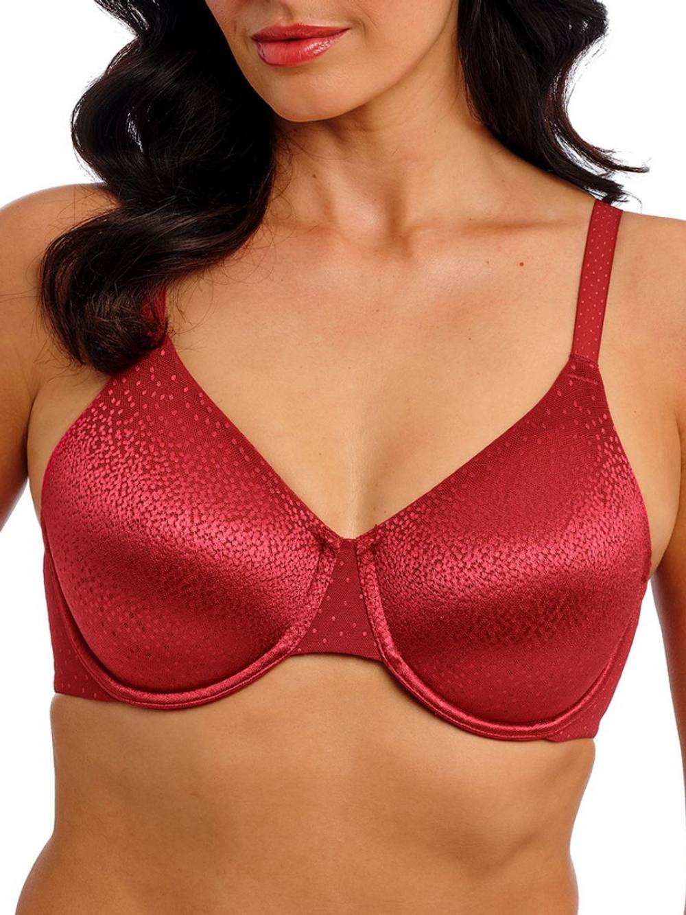 Wacoal Wacoal Women's Back Appeal Underwire Bra in Red - 2