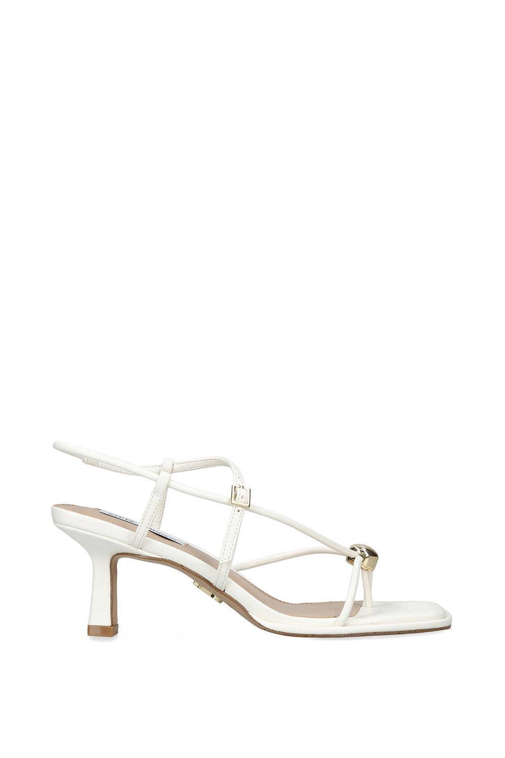 Steve Madden STEVE MADDEN Women's 'Jackpots White' Sandals in White - 3