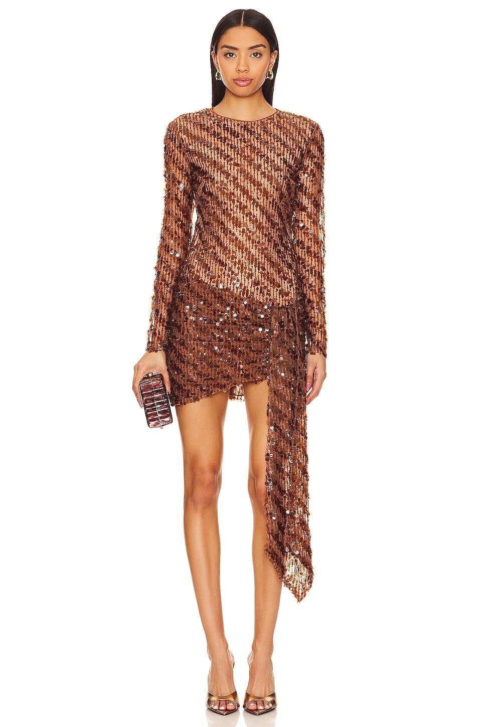 revolve Cataleya Sequin Mini Dress